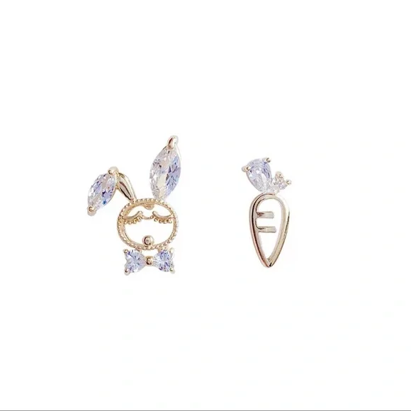 Rabbit earrings - Picture 3 of 3